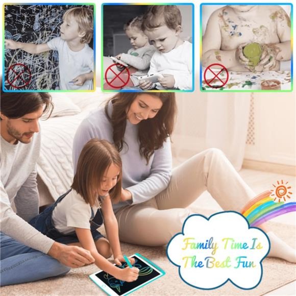 Electronic Tablet, LCD Drawing Doodle Pad, Educational Learning Toys for Toddler - Picture 14 of 14